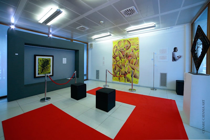 Cesare Catania Art                                              Exhibition in the Finaosta                                              Art Gallery